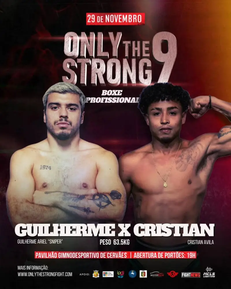 ONLY THE STRONG 9 - GUILHERME ARIEL X CRISTIAN ÁVILA - BOXE PROFISSIONAL