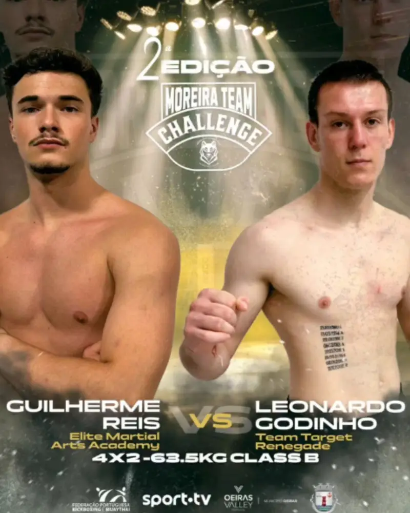 MOREIRA TEAM CHALLENGE II - GUILHERME REIS X LEONARDO GODINHO - KICKBOXING