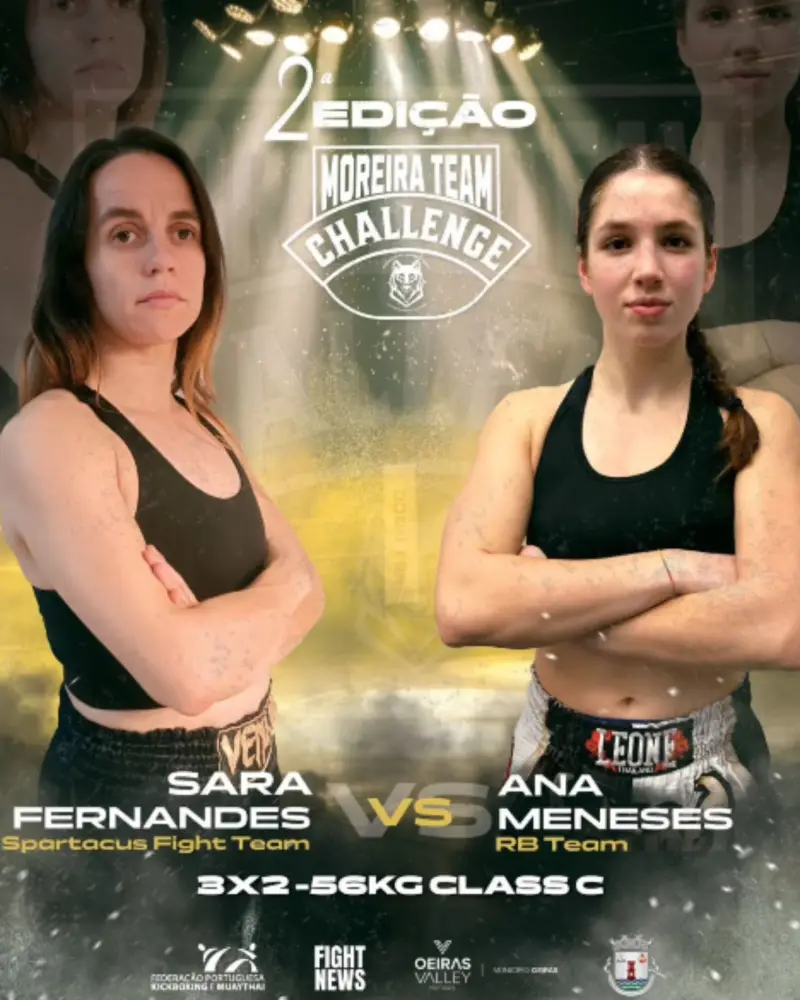 MOREIRA TEAM CHALLENGE II - SARA FERNANDES x ANA MENESES - KICKBOXING