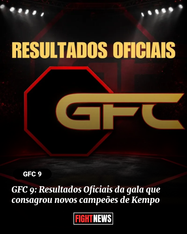 GFC 9: Resultados Oficiais da gala que consagrou novos campeões de Kempo