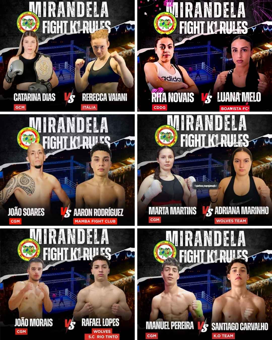 Resultados Oficiais | Mirandela celebra conquista europeia de Catarina Dias