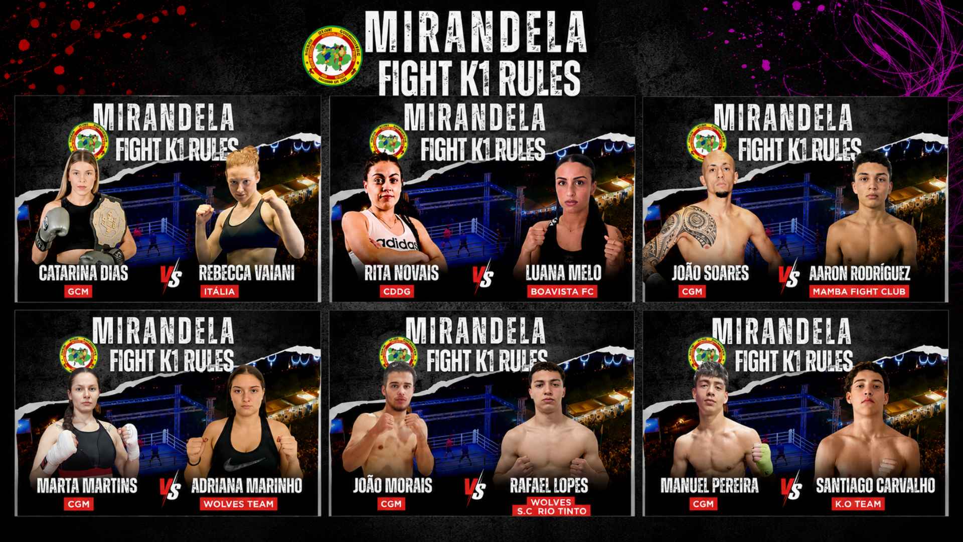 MIRANDELA FIGHT K1 RULES - KICKBOXING