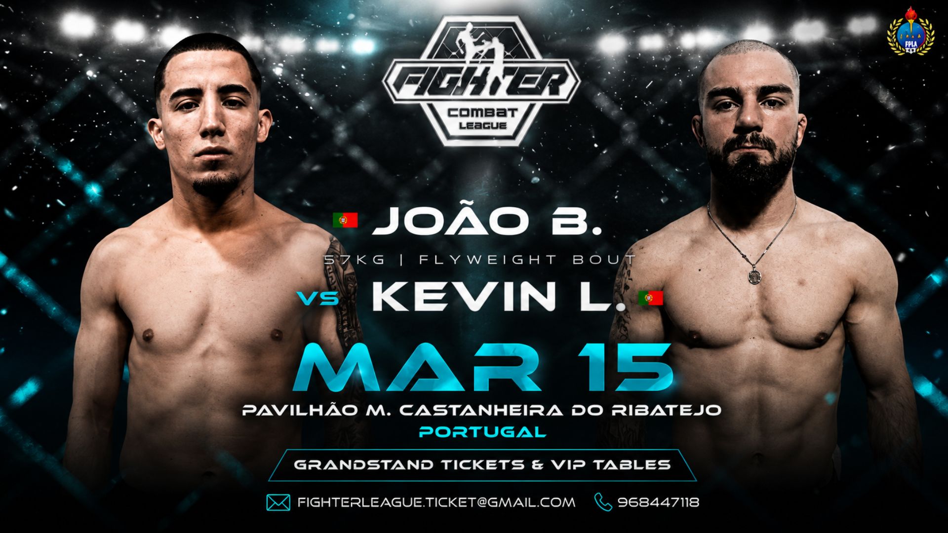 FIGHTER COMBAT LEAGUE II - JOÃO BORGES x KEVIN LOPES - MMA