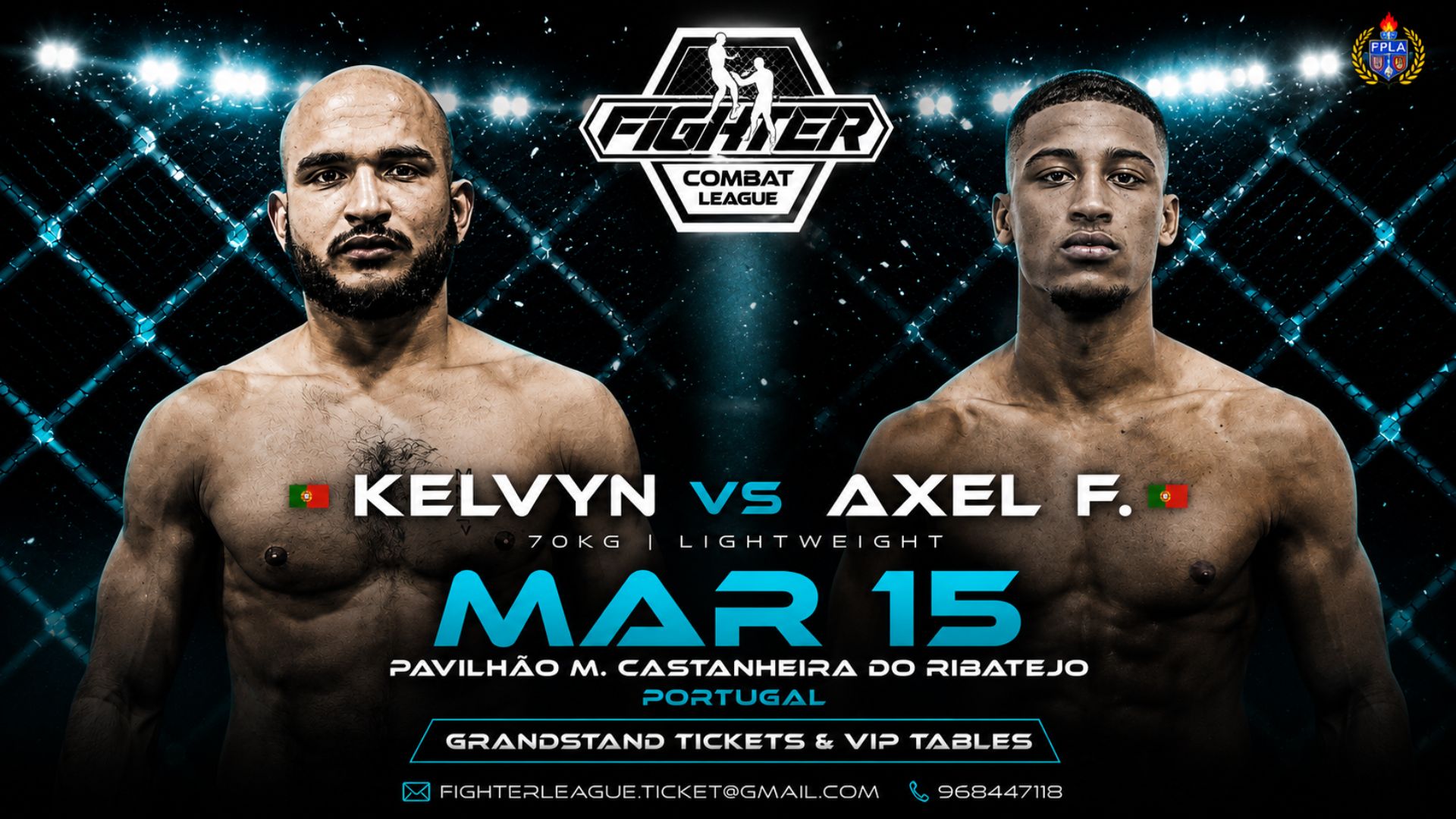 FIGHTER COMBAT LEAGUE II - KELVYN DE ALMEIDA x AXEL FURTADO - MMA