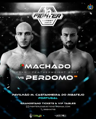 FIGHTER COMBAT LEAGUE II - ZÉ MACHADO X KEVIN PERDOMO - MMA