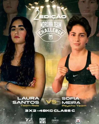 MOREIRA TEAM CHALLENGE II - LAURA SANTOS x SOFIA MEIRA - KICKBOXING